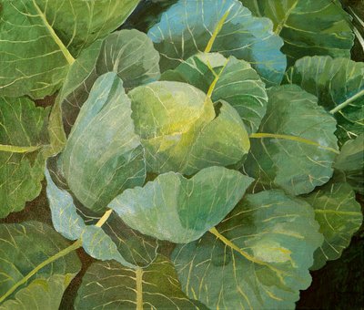 Kohl (blau), 2014 von Jennifer Abbott