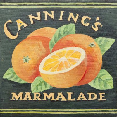 Cannings Marmeladenetikett von Jennifer Abbott