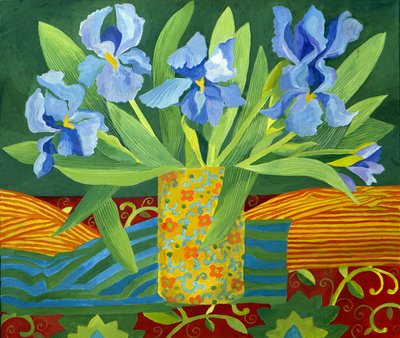 Iris, 2014 von Jennifer Abbott