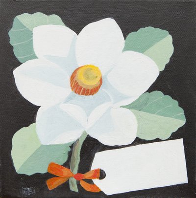 Weiße Kamelie von Jennifer Abbott