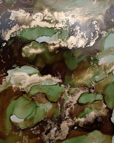 Erdiger Goldfluss von Jenny Nielsen