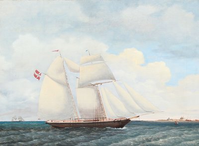 Die Schoner "Adolphine" von Jens Thielsen Locher