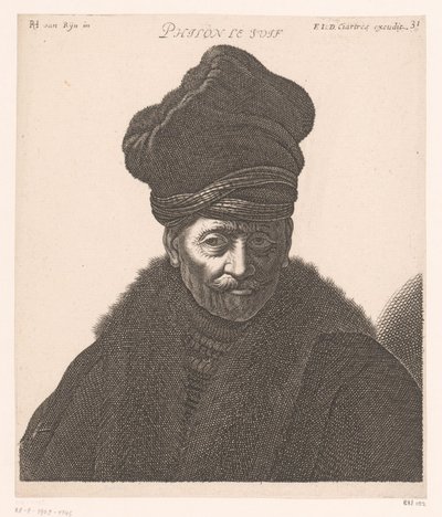 Porträt von Philo von Alexandria von Jerôme David (attributed to)