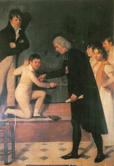 Abbe Roch-Ambroise Cucurron Sicard unterrichtet Kinder in Gebärdensprache (Öl auf Leinwand) von Jérôme Martin Langlois