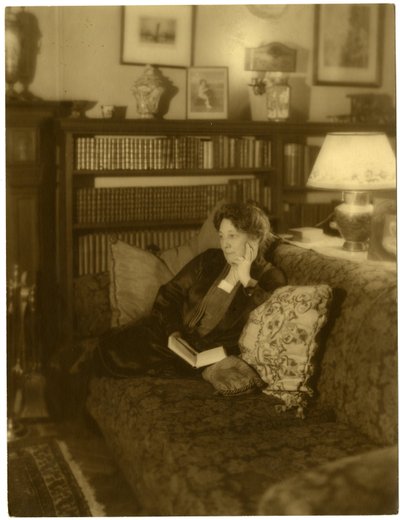 Alice Foote MacDougall, berühmt für ihr Restaurant, Greenwich Village, New York, USA, ca. 1915-25 von Jessie Tarbox Beals