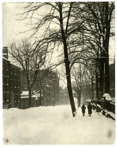 Mt Vernon Street, Boston von Jessie Tarbox Beals