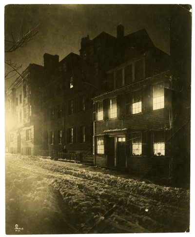 Pinckney Street, Boston, Mass, USA, ca. 1902-10 von Jessie Tarbox Beals