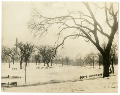 The Common, Boston, USA, ca. 1902-10 von Jessie Tarbox Beals