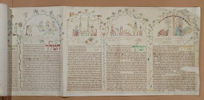 Buch Esther, ca. 1793 von Jewish School