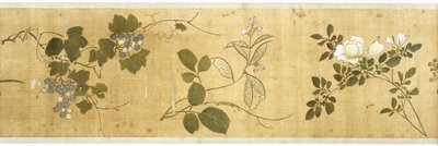 Hundert Blumen, frühes 17. Jahrhundert (Detail) von Jiayan Chen