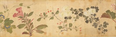 Hundert Blumen, frühes 17. Jahrhundert (Detail) von Jiayan Chen