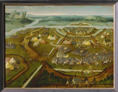 Die Schlacht von Pavia von Joachim Patinir