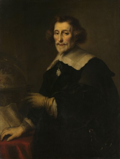 Porträt von Pieter Corneliszoon Hooft, Vogt von Muiden, Historiker und Dichter von Joachim von Sandrart (I) (copy after)
