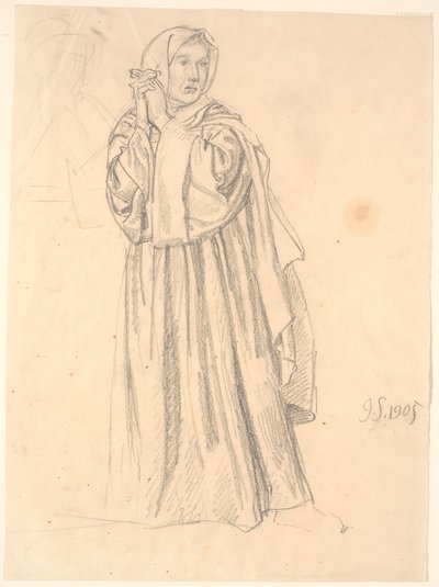 Stehende Frau von Joakim Frederik Skovgaard