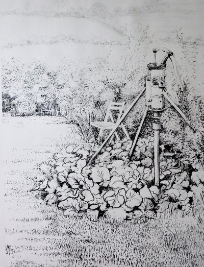 Die Gartenpumpe, 1973 von Joan Thewsey