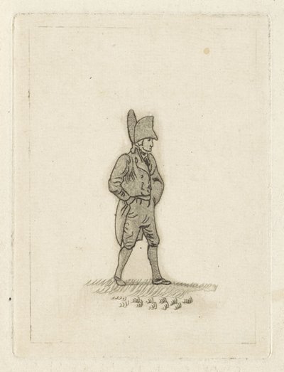 Mann mit Hut von Joannes Pieter Visser Bender