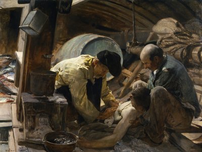 Und sie sagen immer noch, Fisch sei teuer von Joaquín Sorolla