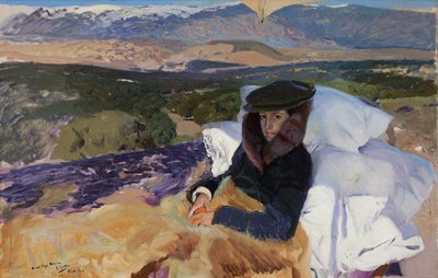 Genesende Maria in El Pardo, 1906 von Joaquin Sorolla y Bastida