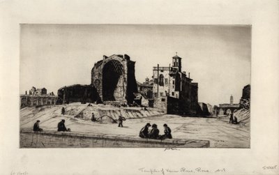 Tempel der Venus und Rom, Rom von Job Nixon