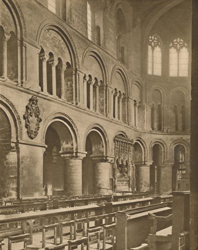 In der Großen St. Bartholomäus: Raheres Grab im Chor, um 1935 von Joel