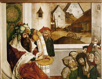 Pontius Pilatus wäscht seine Hände von Joerg the Elder Breu