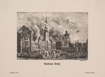 Hamborgs Brand von Johan Aagaard