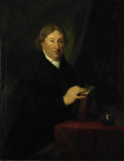 Porträt von Gerrit van der Pot, Herr von Groeneveld, Kunstsammler in Rotterdam von Johan Bernard Scheffer