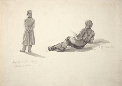 Caspar David Friedrich; Angler von Johan Christian Dahl