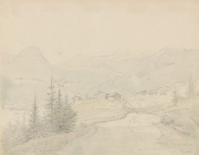 Aus Øylo in Valdres von Johan Christian Dahl