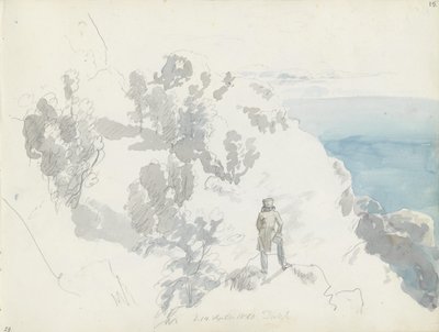 Von der Besteigung des Monte S. Angelo von Johan Christian Dahl