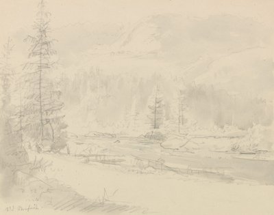 Bei Bruflat von Johan Christian Dahl