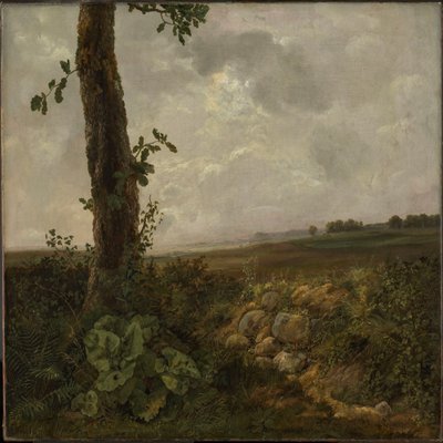 Blick in der Nähe von Prestø von Johan Christian Dahl