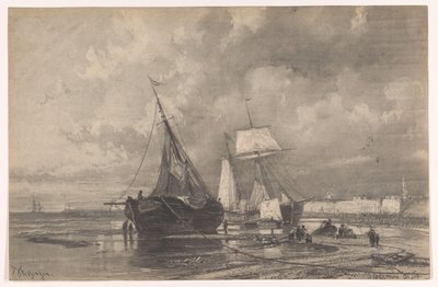 Vlissingen von Johan Conrad Greive (signed by artist)