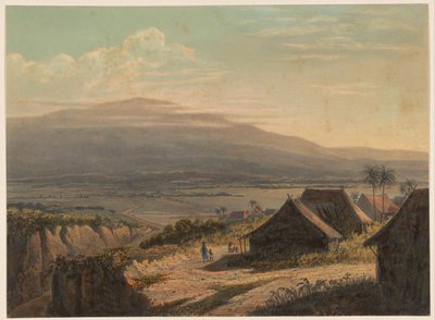 Landschaft in Java von Johan Conrad Greive