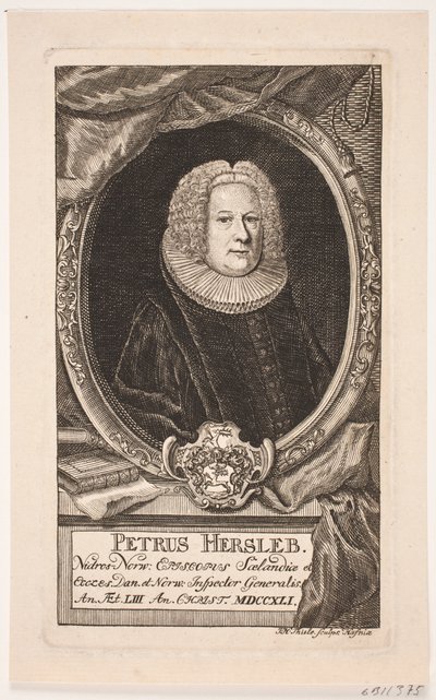 Bischof Peder Hersleb von Johan Herman Thiele