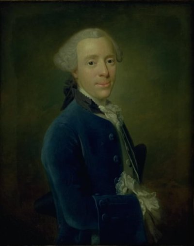 Porträt des Staatsrats Johan Henrik Kirchhoff von Johan Hörner