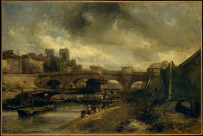 Der Pont Neuf von Johan Jongkind