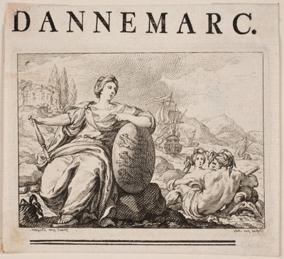 Vignette zu P. H. Mallet: Histoire de Danemarc I, 1758 von Johan Martin Preisler