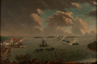 Die Schlacht von Fredrikshamn am Mai 1790, 1791 von Johan Tietrich Schoultz