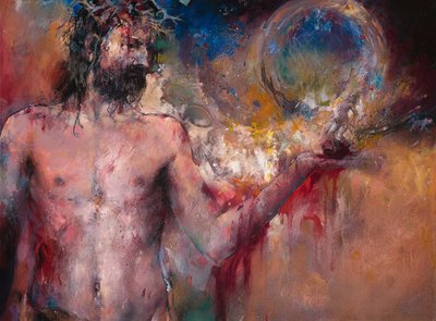 "GO!" Jesus in den Gergesenes von Johan Vlok Louw
