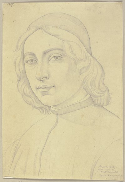 Aus: Sammlung von Umrissen und Durchzeichnungen, Band 5, Blatt 47 von Johann Anton Ramboux