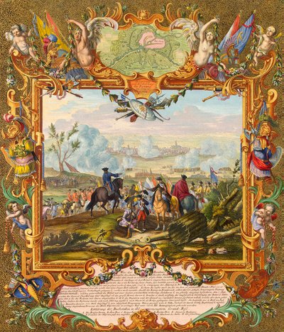 Eroberung der Festung Audenarde durch die alliierten Truppen von Johann August Corvinus
