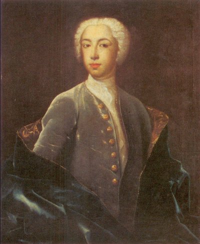 Porträt von Fedor Osterman (1723-1804) von Johann Balthasar Frankart