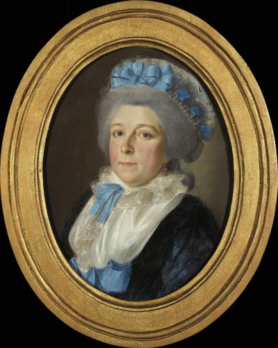 Porträt von Prinzessin Nadeschda Golizyna, nach 1787 von Johann Bardou