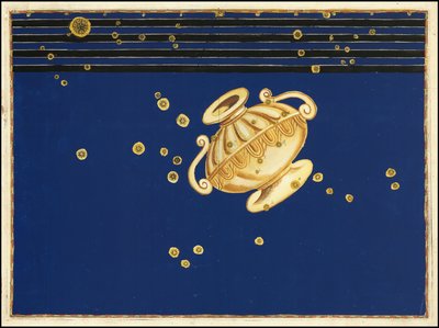 Karte des Sternbilds Crater (1624) von Johann Bayer von Johann Bayer