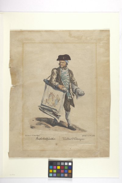 Kupferstichhändler - Vendeur D