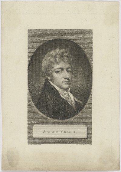 Porträt von Josef Grassi, 1757-1838, 1804 von Johann Christian Benjamin Gottschick