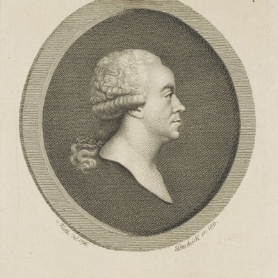 Porträt des Komponisten Joseph Schuster 1748-1812, 1811 von Johann Christian Benjamin Gottschick
