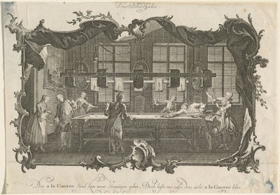 Das Billardspielen von Johann Esaias Nilson