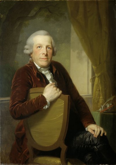 Porträt von Johannes Lublink II, Philosoph, Schriftsteller und Staatsmann von Johann Friedrich August Tischbein